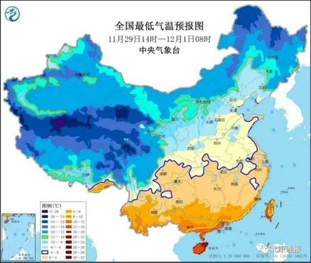 北京雨雪大风降温陆续到货！专家预测：明年一二月寒潮数量还将攀升