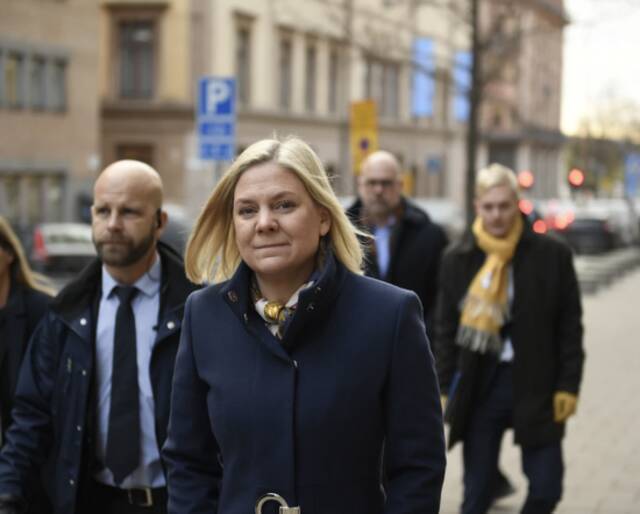玛格达莱娜-安德松再次当选为瑞典首相