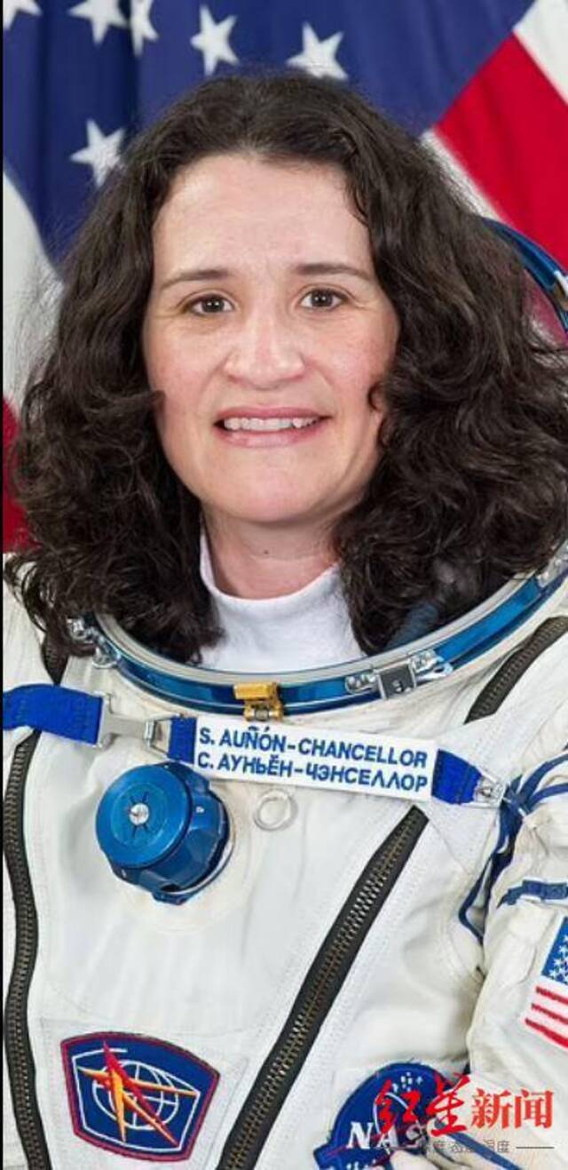 ▲NASA女宇航员塞莉娜·奥农-坎茨勒被指控为钻洞的人图据网络