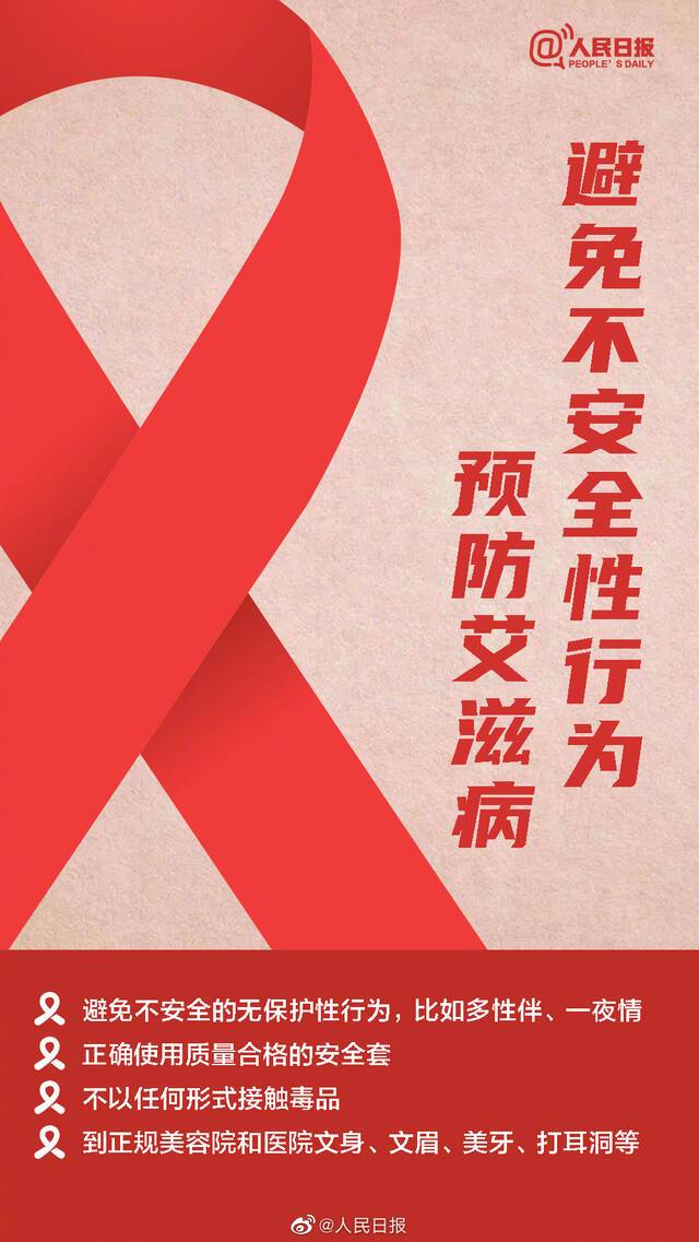 关于艾滋病，这些你知道吗？