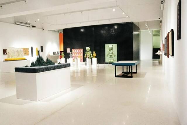 《方道文山流——属于方文山的创作之道与风格流派》展览上的部分作品。