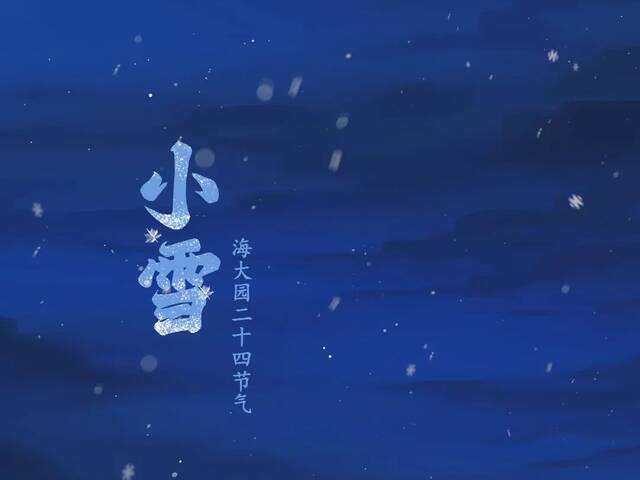 雪落知寒意，万物尽冬藏