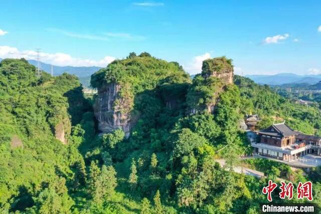 图为永安市莲花山体育旅游景区项目。三明市体育局供图