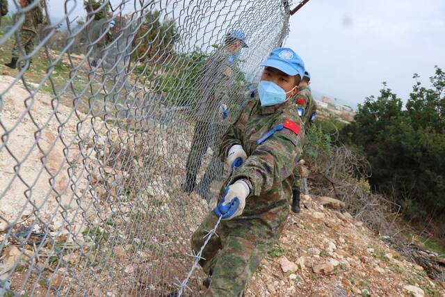 又获表扬！我赴黎维和建筑工兵分队高标准完成紧急施工任务