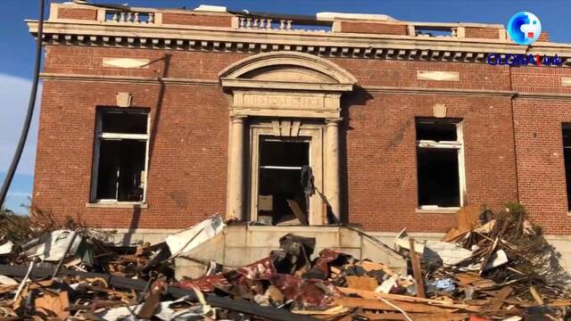 全球连线丨美国中部多地遭遇龙卷风袭击 已造成80多人死亡