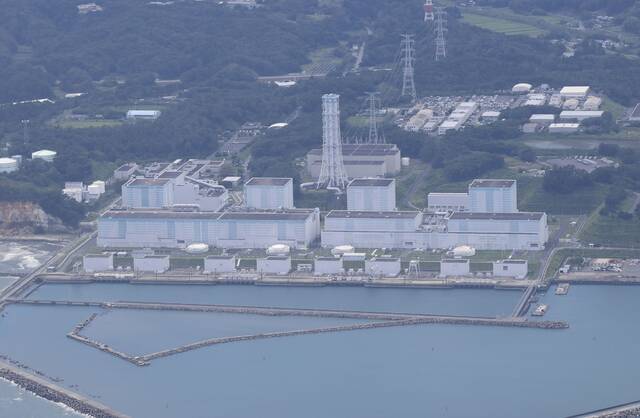 当地时间2021年8月19日，日本福岛，航拍福岛核电站。图/IC photo