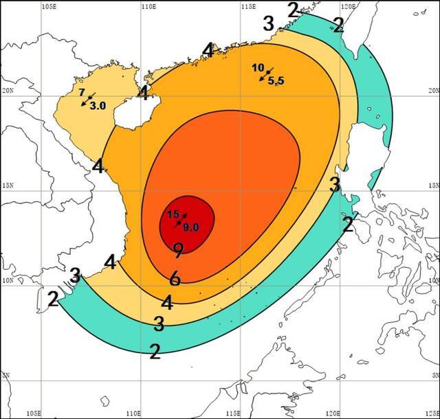 最大9.0米狂涛！海南发布南海海浪Ⅱ级警报