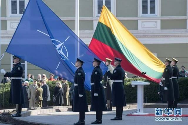 2019年3月，立陶宛举行加入北约15周年庆祝仪式图：新华网