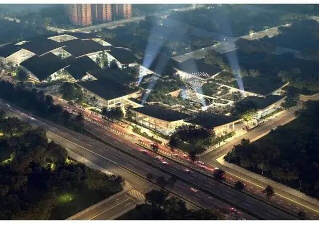 光大人工智能产业基地效果图图：西部重庆科学城