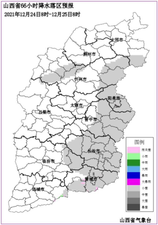 明天起，山西将陆续有雨雪、大风、降温天气