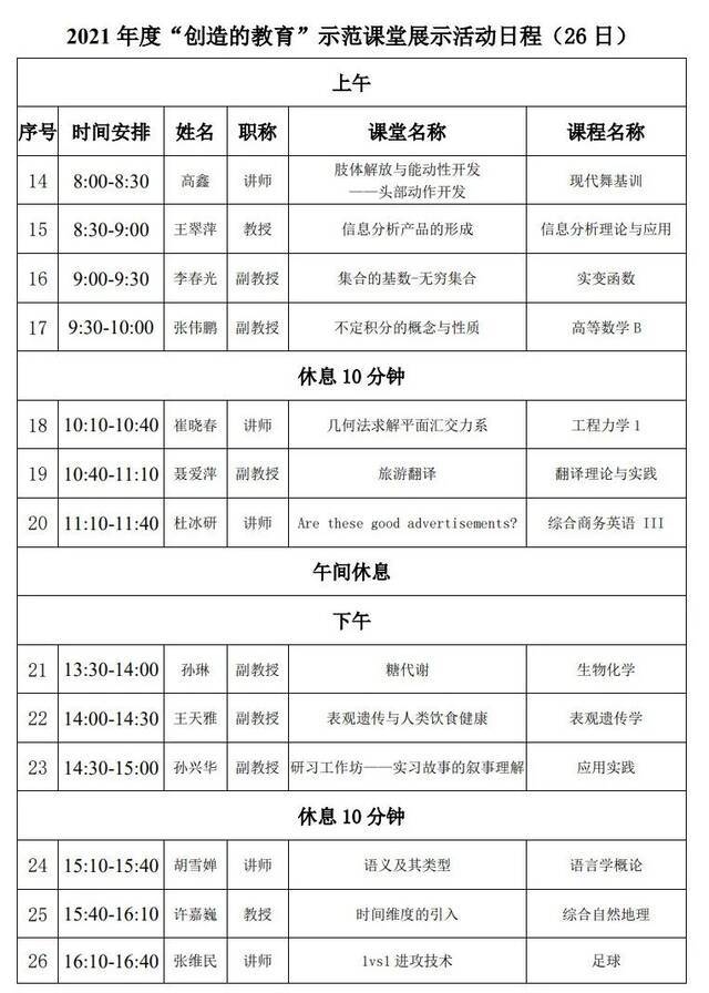 倒计时  东北师范大学2021年度“创造的教育”示范课堂展示活动即将开展