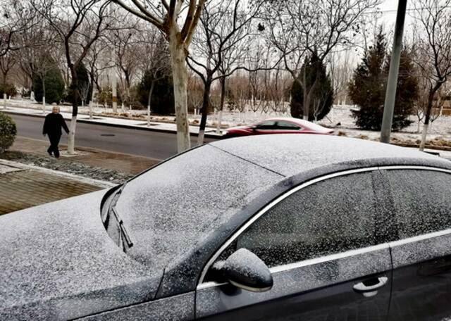 大兴已经下雪了！新年前一场小雪 悄悄来到北京