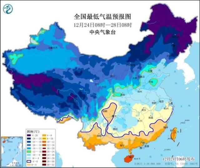 中央气象台发布寒潮黄色预警：局地降温达14℃以上