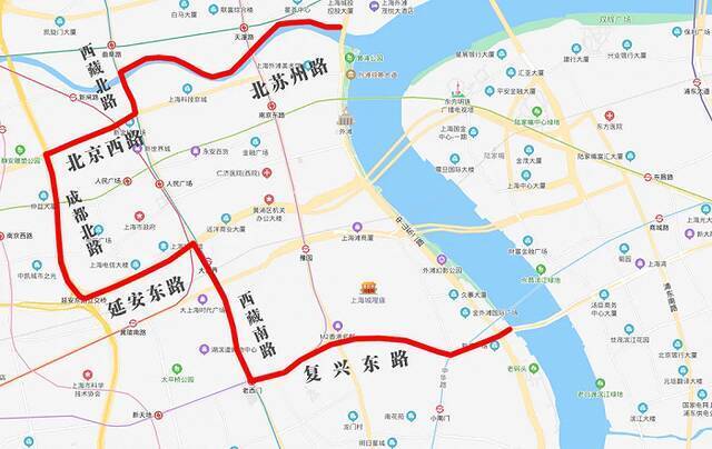 上海：元旦期间部分道路采取临时交通管制措施