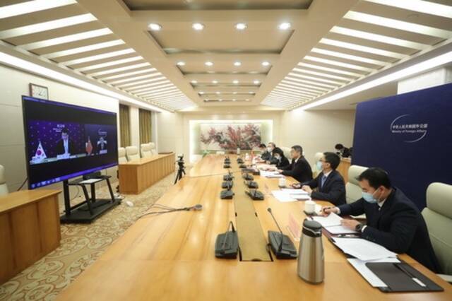 中韩举行第九次外交部门高级别战略对话 韩方重申积极支持中方举办北京冬奥会