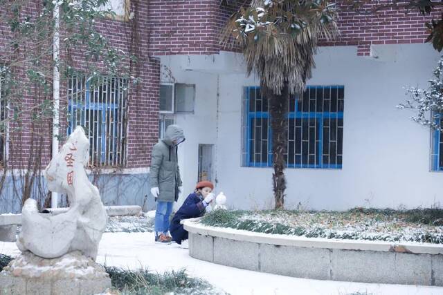 青科大最美雪景年度巨献！