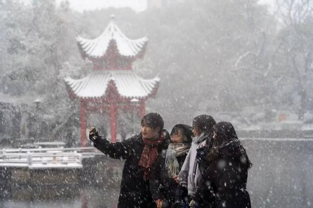 一起来中南看雪吧！