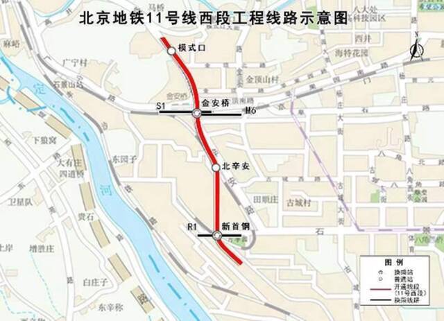 北京9条地铁线（段）进入开通倒计时 最新线路图发布