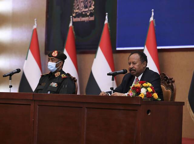 苏丹过渡政府总理哈姆杜克宣布辞职（资料图）