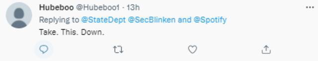 美国务院推特8次分享布林肯歌单，网友：怪异！
