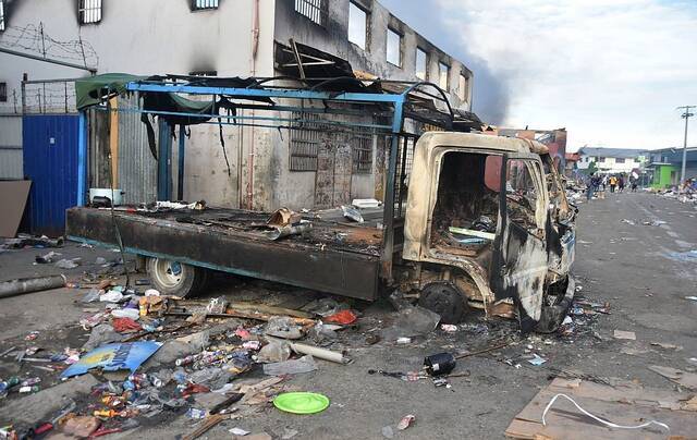 所罗门群岛首都大部分地区遭纵火