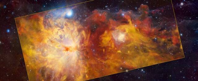 “猎户座的壁炉”：欧洲南方天文台(ESO)发布火焰星云的新图片