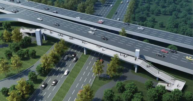 上海首批14座天桥无障碍化改造工程启动！来看效果图