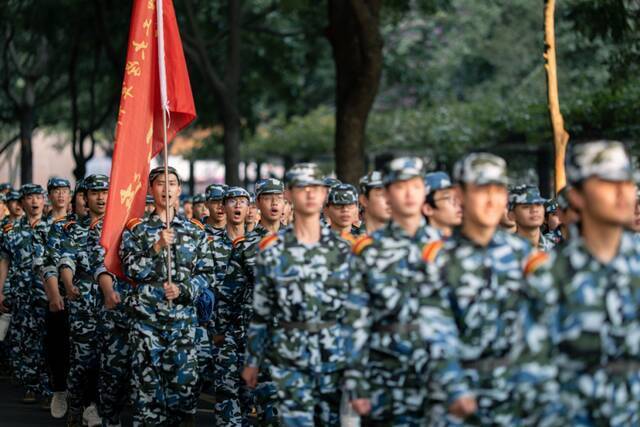 看！训练场上最可爱的人