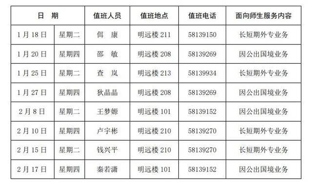 必看！2022年寒假面向师生最全服务安排来啦！