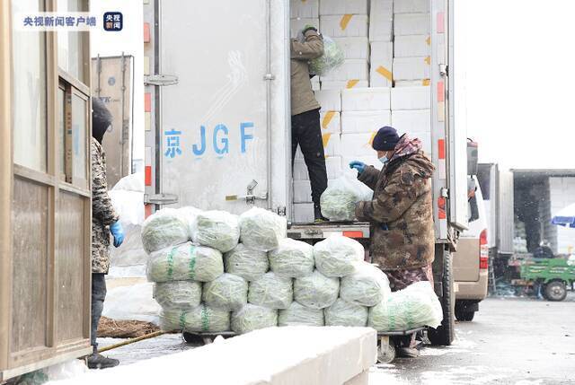 北京此次降雪未影响蔬菜供应 部分品种价格小幅上涨