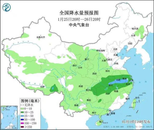 新年以来最大范围雨雪天气来了！将影响我国大部地区