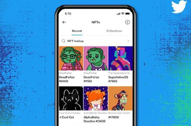 Twitter会员能用NFT当头像了！目前仅对苹果设备开放