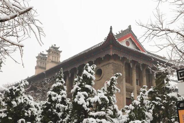 “雪”落河大！！109年了~