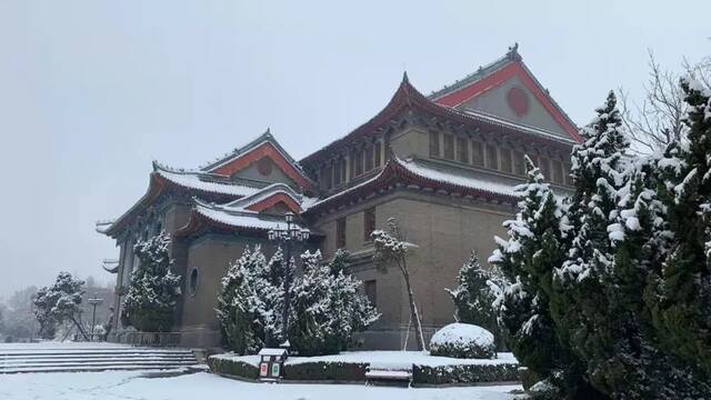 “雪”落河大！！109年了~