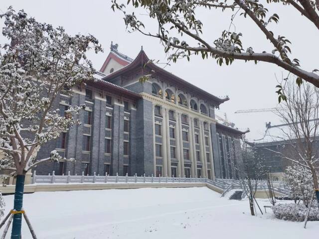 “雪”落河大！！109年了~