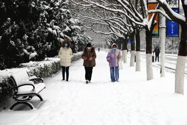 “雪”落河大！！109年了~