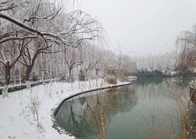 “雪”落河大！！109年了~