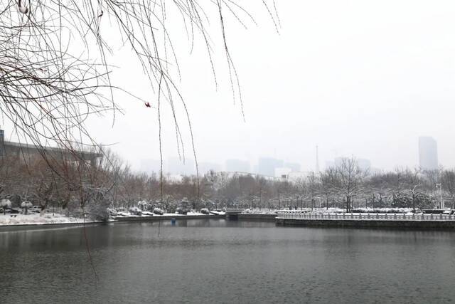 “雪”落河大！！109年了~