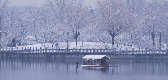 “雪”落河大！！109年了~