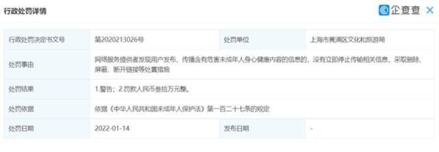 泄露未成年人隐私及审核漏放，小红书被罚30万元