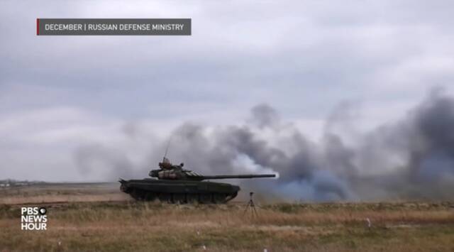 科尔图诺夫认为，当前乌克兰局势整体可控，但不能排除战争风险。图片来源：PBS视频截屏