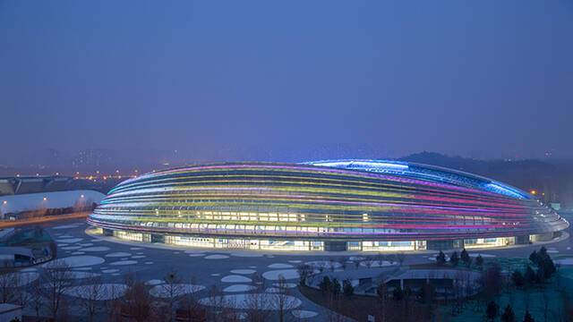 北京2022冬奥会比赛场馆巡礼之国家速滑馆