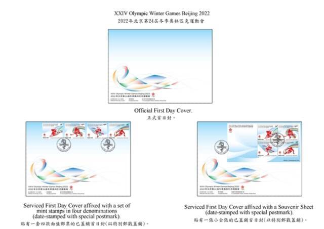 香港邮政发行北京冬奥会特别邮票