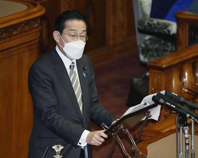 日本首相岸田文雄。资料图