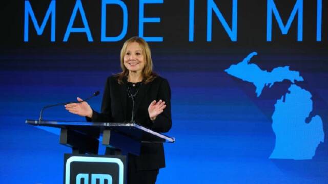 通用汽车CEO马莉·巴拉（Mary Barra）