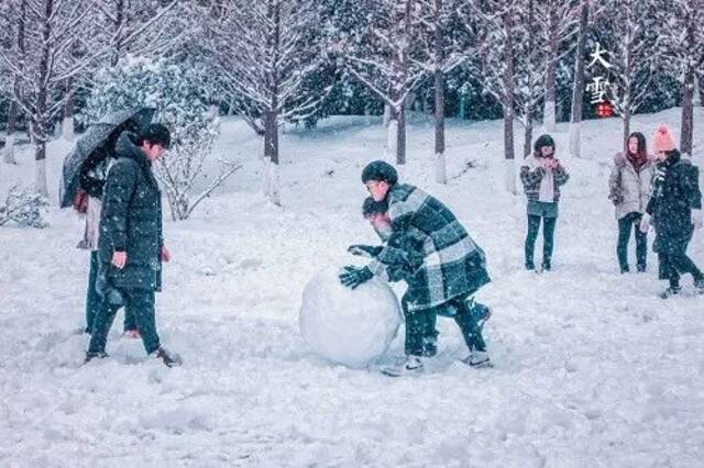 没看到雪？今天为你圆梦！