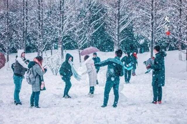 没看到雪？今天为你圆梦！