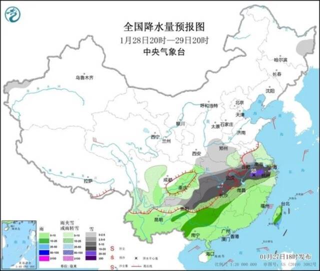 暴雪！大暴雪！暖湿气流在加强 湖北安徽浙江等地这波降水真的猛！