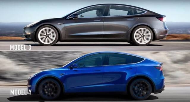 Tesla Model3、Model Y