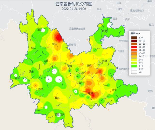 连发36条预警！云南多地下雪！多路段封闭！昆明除夕大降温